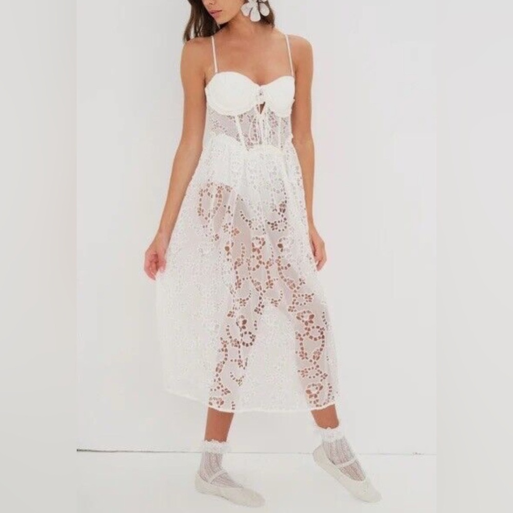NEW For Love and Lemons Romi Dress Size S